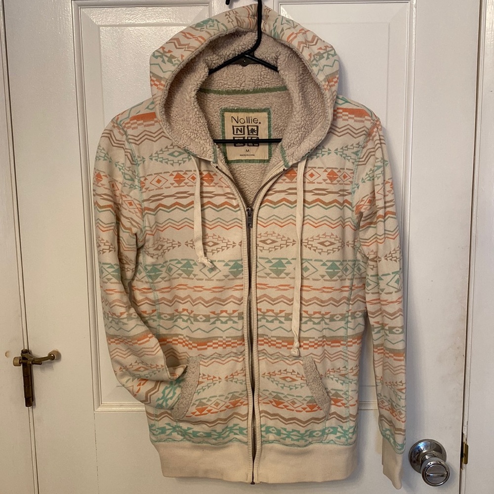 Nollie zip up hoodie